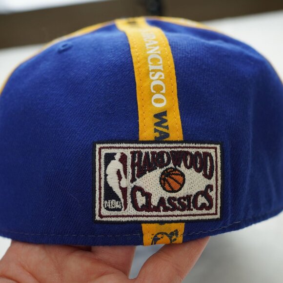Hardwood Classics San Francisco Warriors "The City" Cap  Fitted M 7 1/4 - Picture 8 of 12